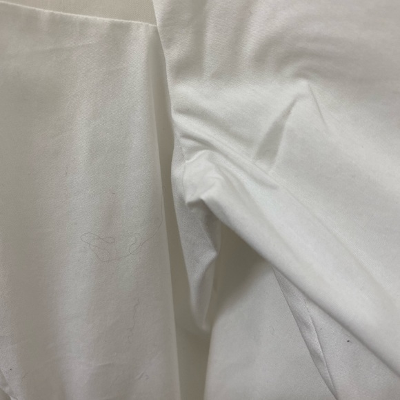 Worth White peplum shirt with sheer details - Picture 4 of 4